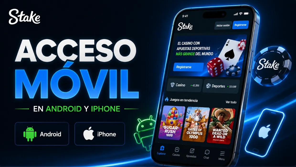 Acceso móvil en Android y iPhone