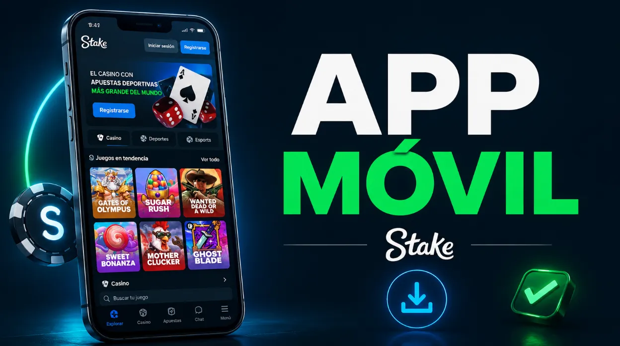 App de Stake y acceso móvil
