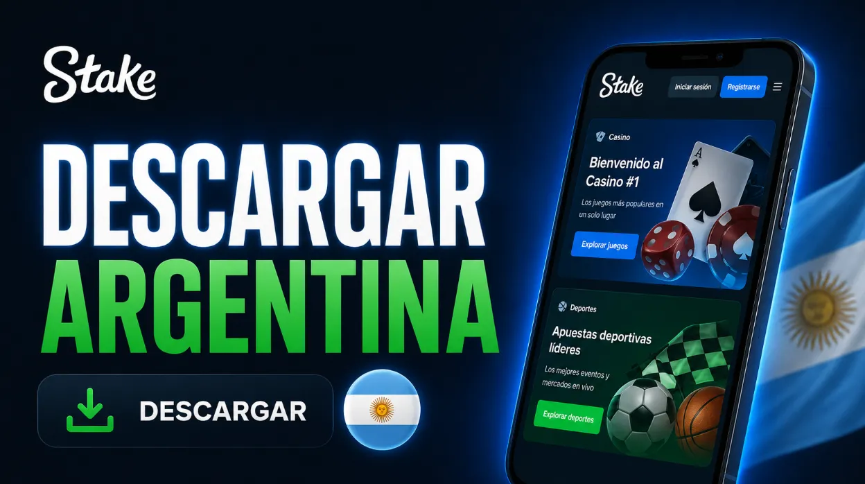 Descargar Stake Casino en Argentina con App Web y Entrada Segura