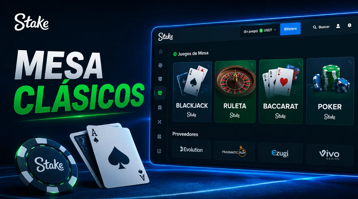 Juegos de mesa y clásicos de casino