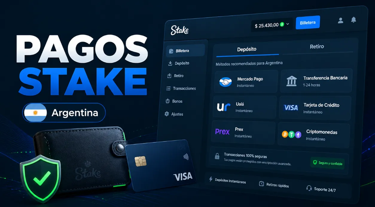 Pagos en Stake para jugadores argentinos